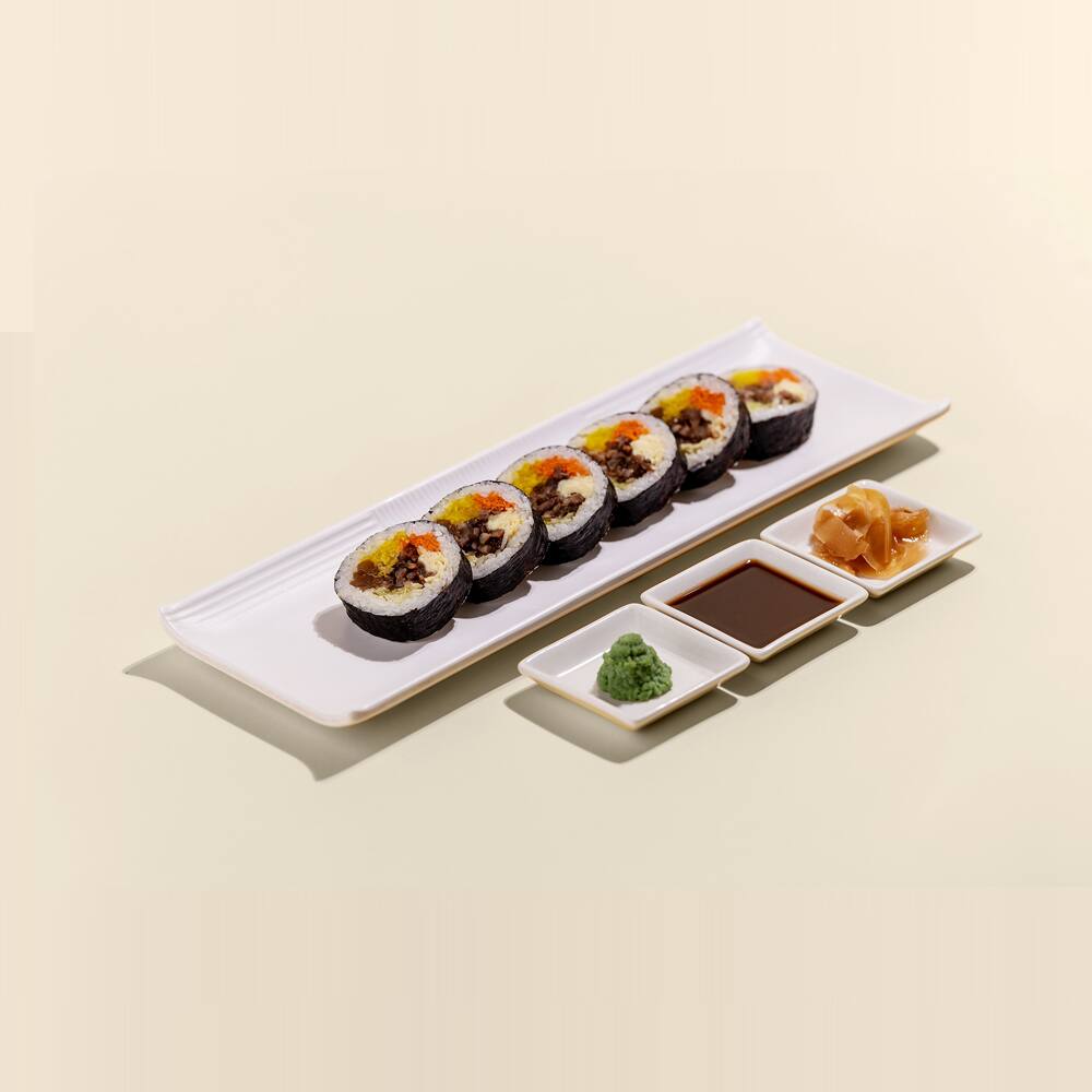 Pork Chashu Maki Roll (Gimbap, 6 Pcs)