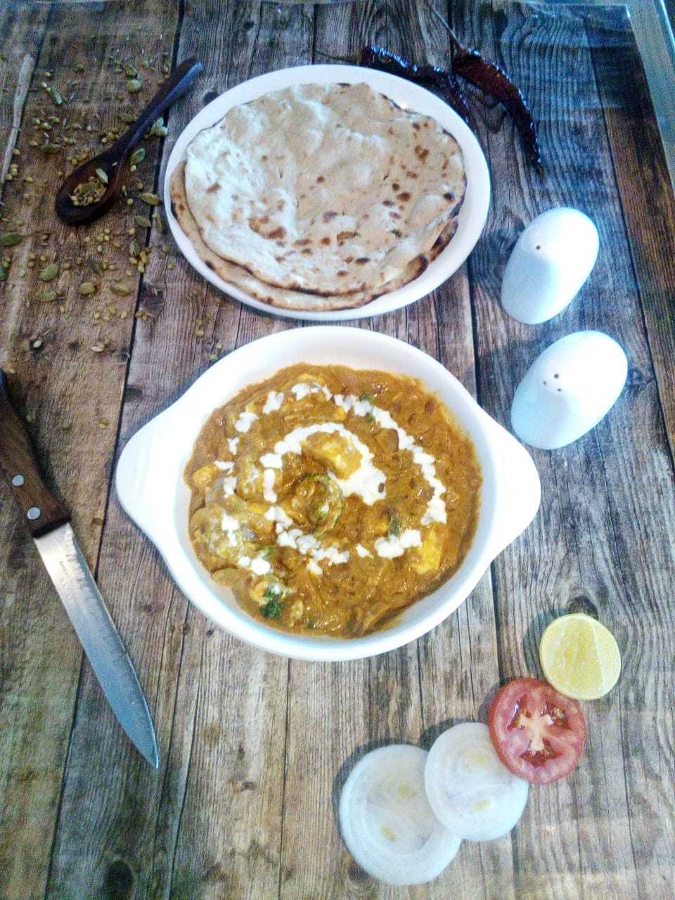 Karahi Paneer Roti Combo
