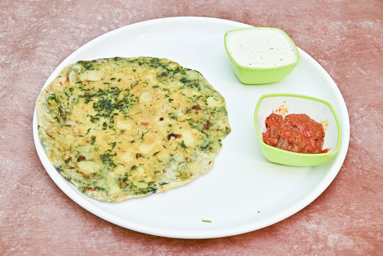 Aloo Methi Paratha