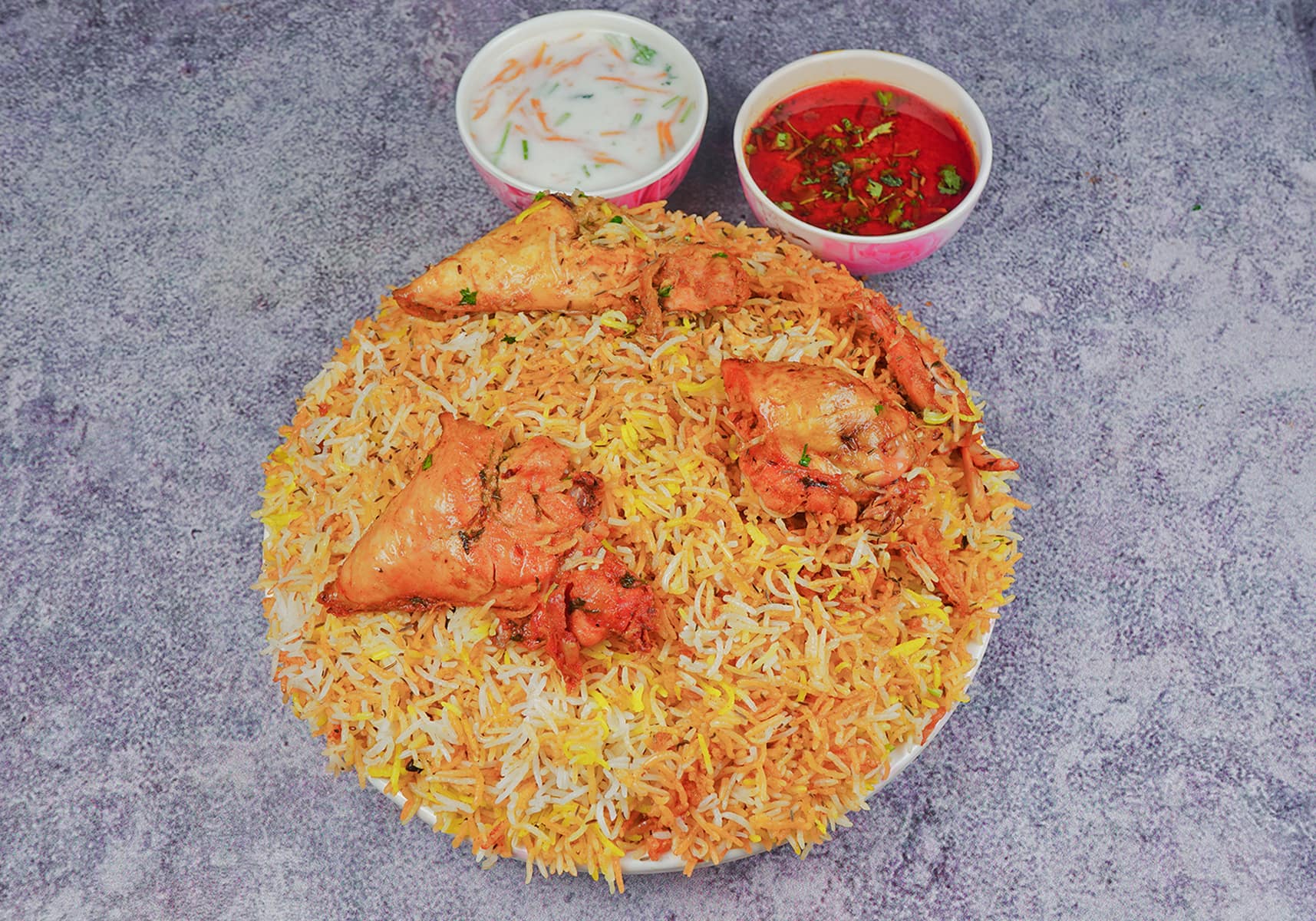 Special Deccan Chicken Dum Biryani [Serves 3]