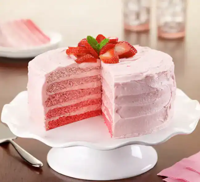 Princess Strawberry Cake [500 Grams]