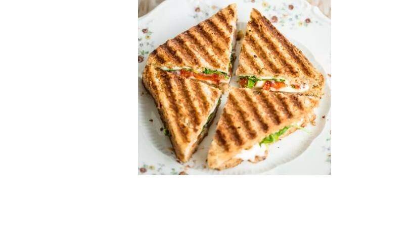 Vegetable Grilled Cheese Sandwich