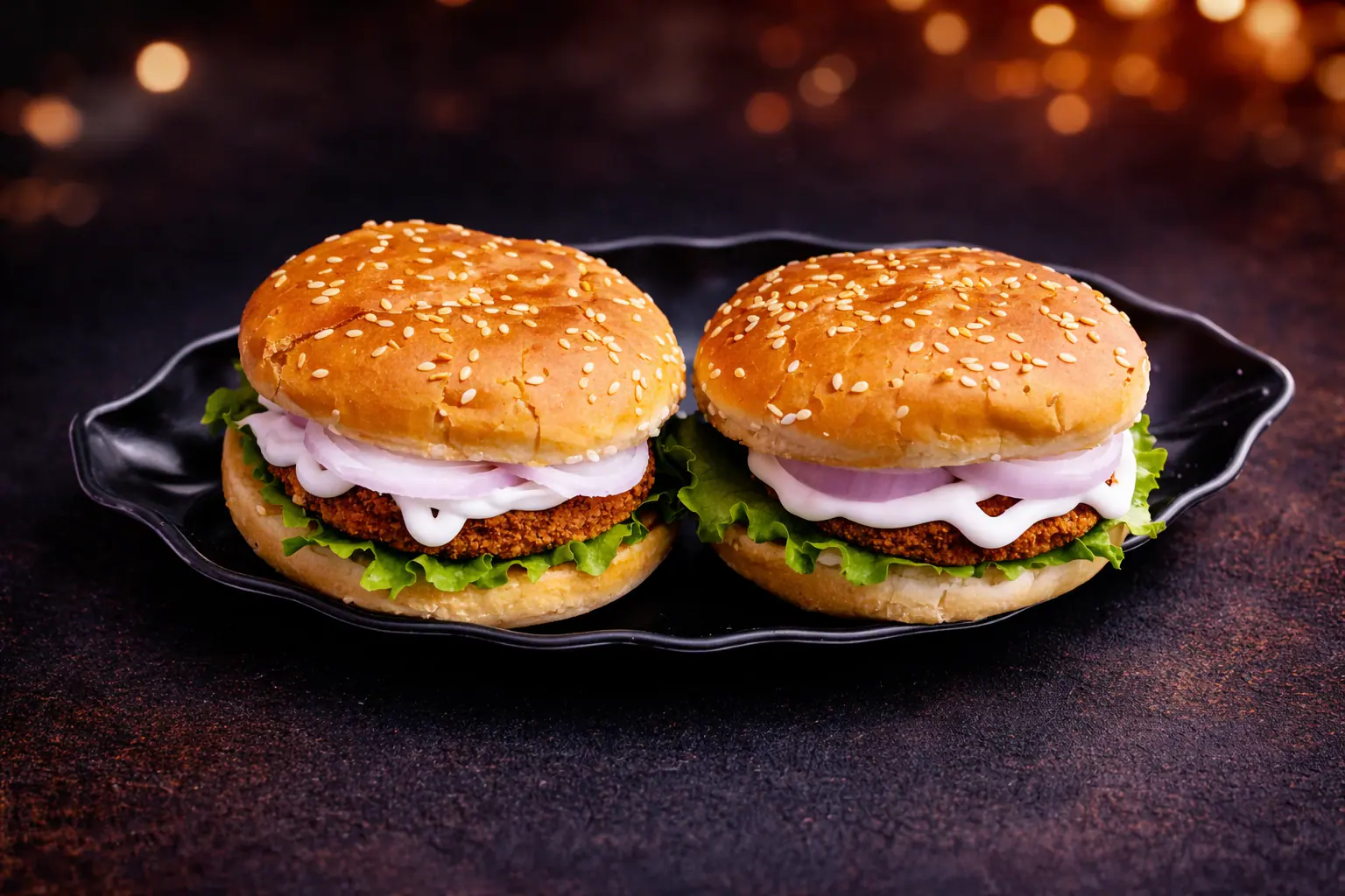 Veg Burger Combo [2 Pieces]