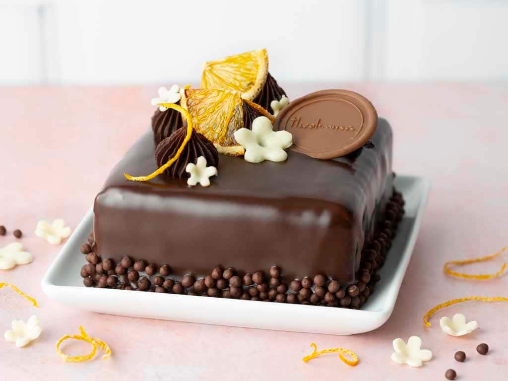 Order 1/2 Kg Eggless Opium Cake Online at Best Prices in India | Theobroma