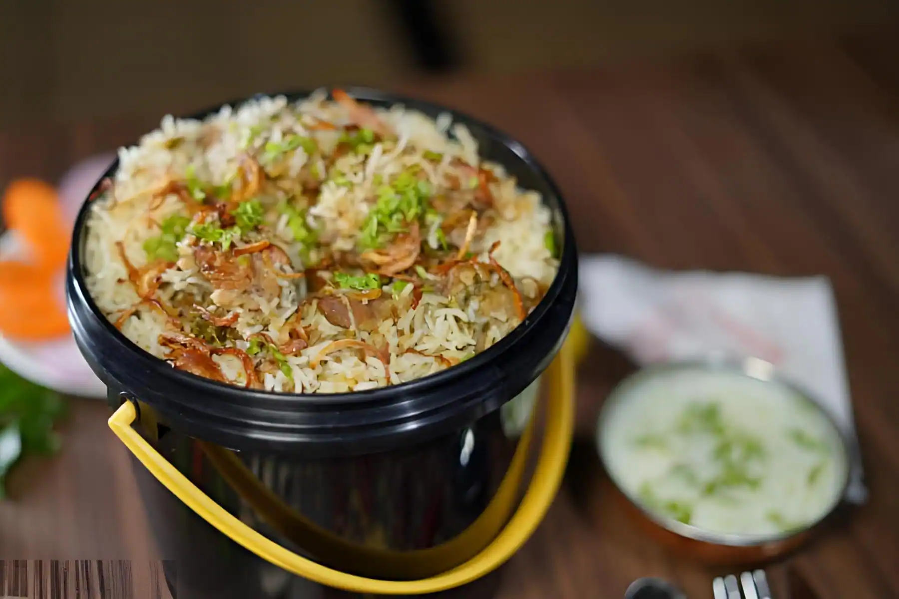 Mutton Bucket Biryani