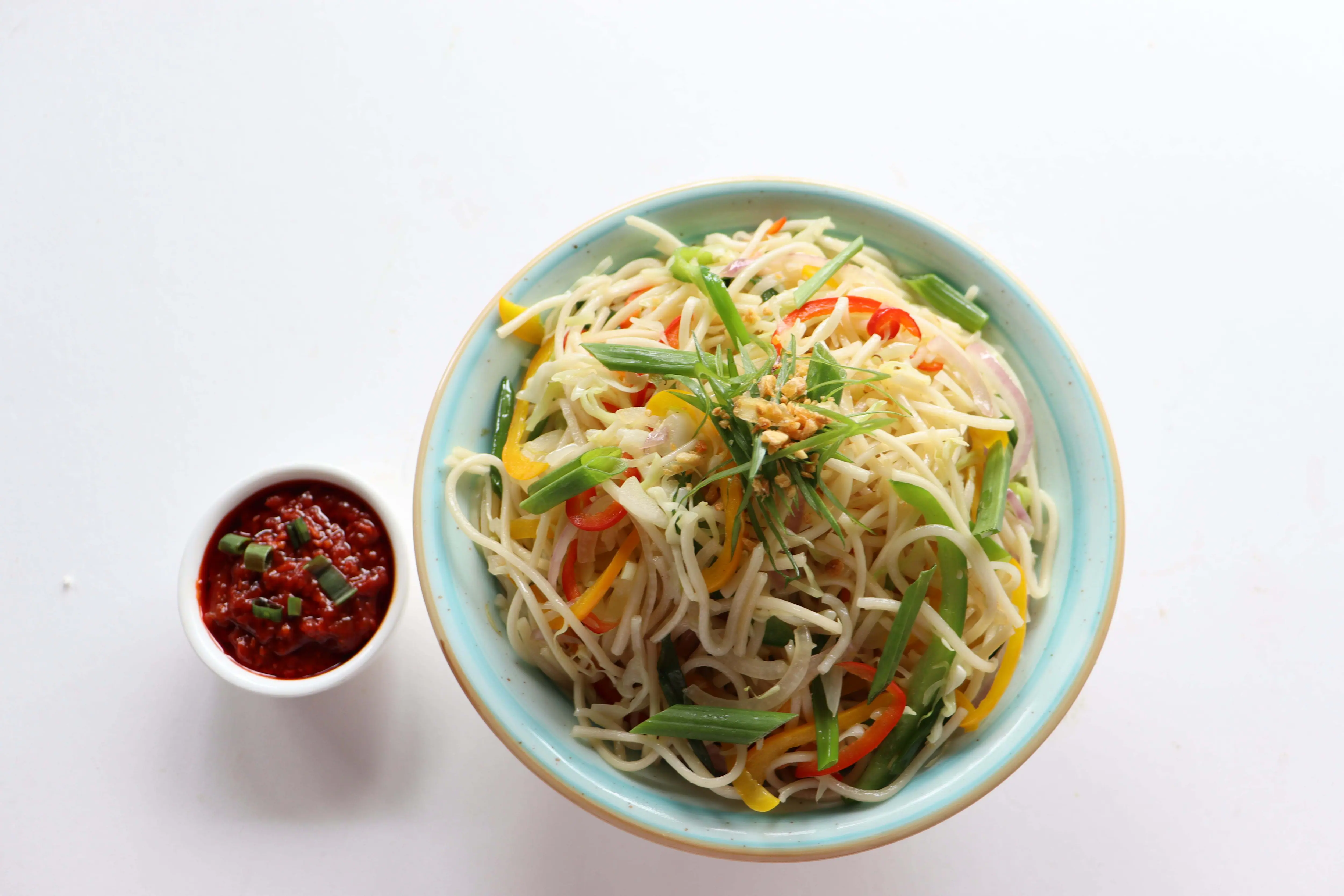 Veg Burnt Garlic Noodles