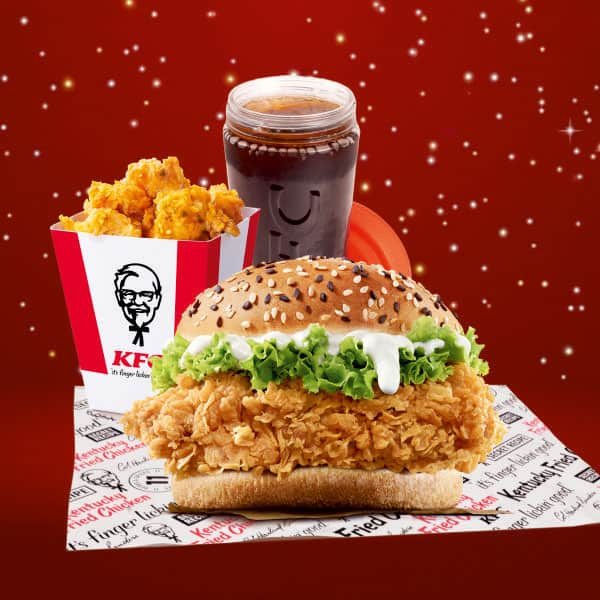 Zinger Pop Combo Meal : DOTD