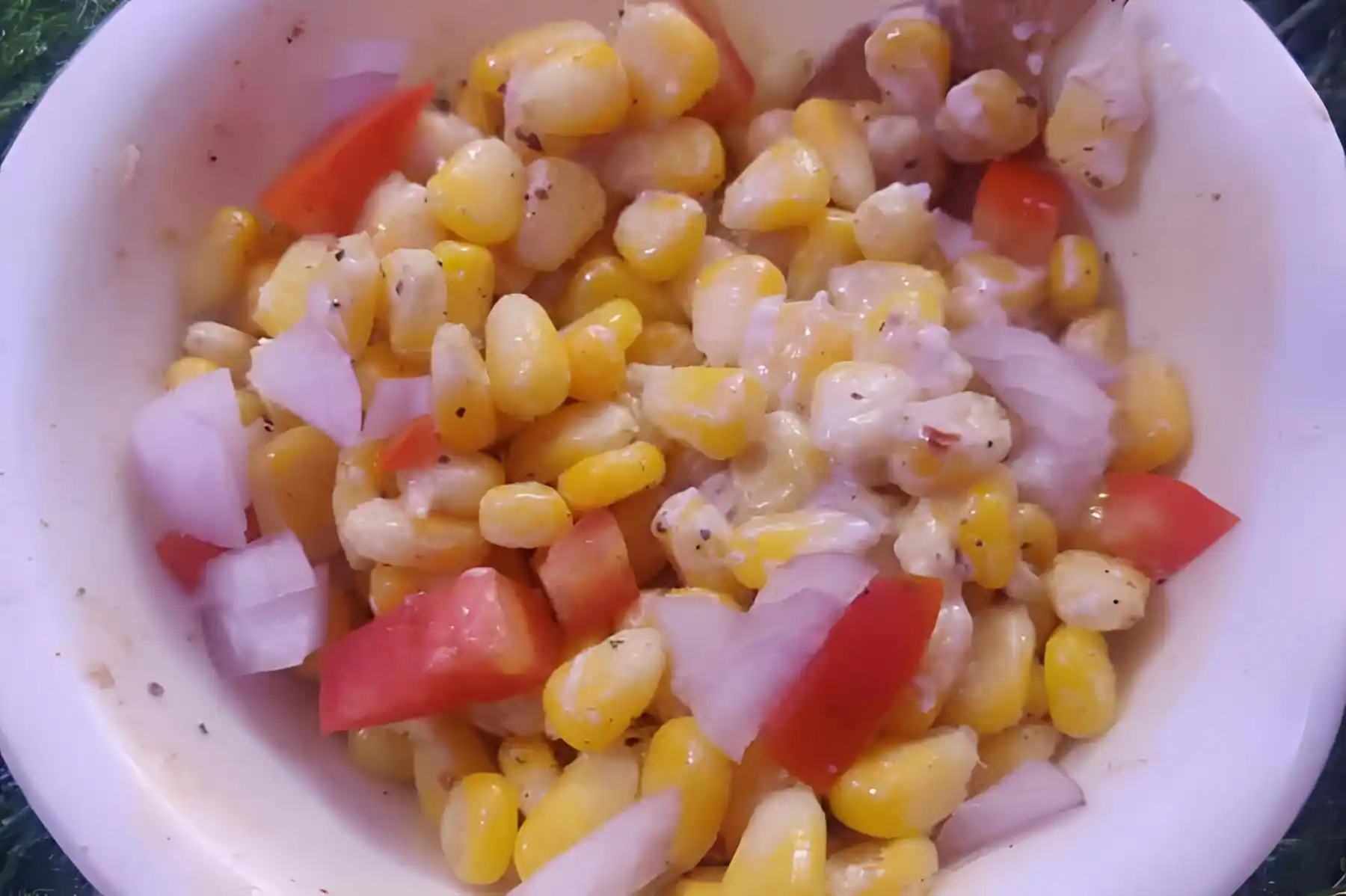 Sweet Corn Chaat