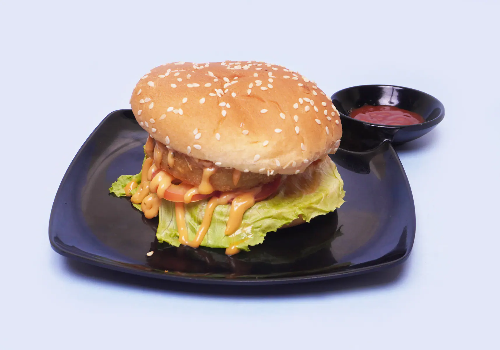 Veg Aloo Tikki Burger