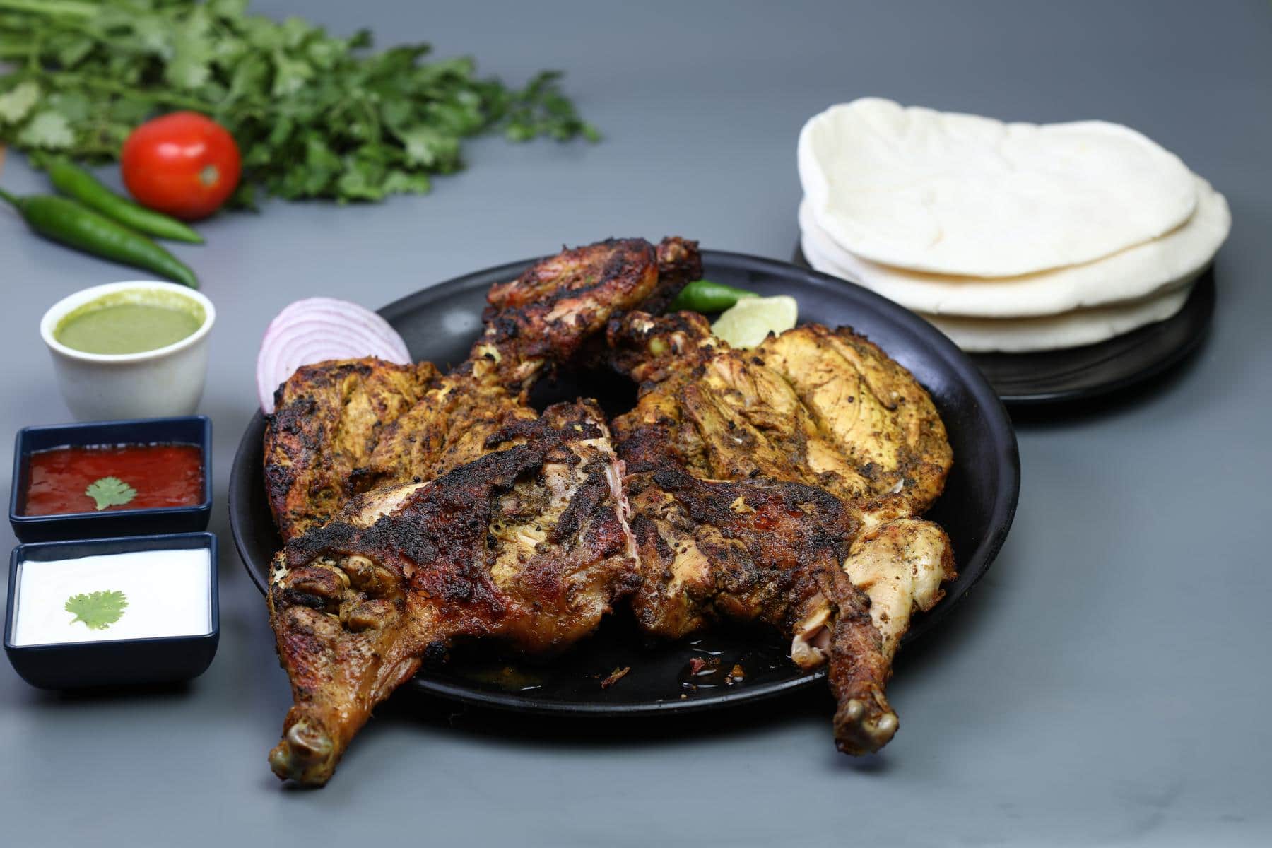 Full Alfaham Barbecue Chicken Bbq Al Faham Chicken Masala Faham