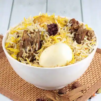 Mutton Biryani With Raita