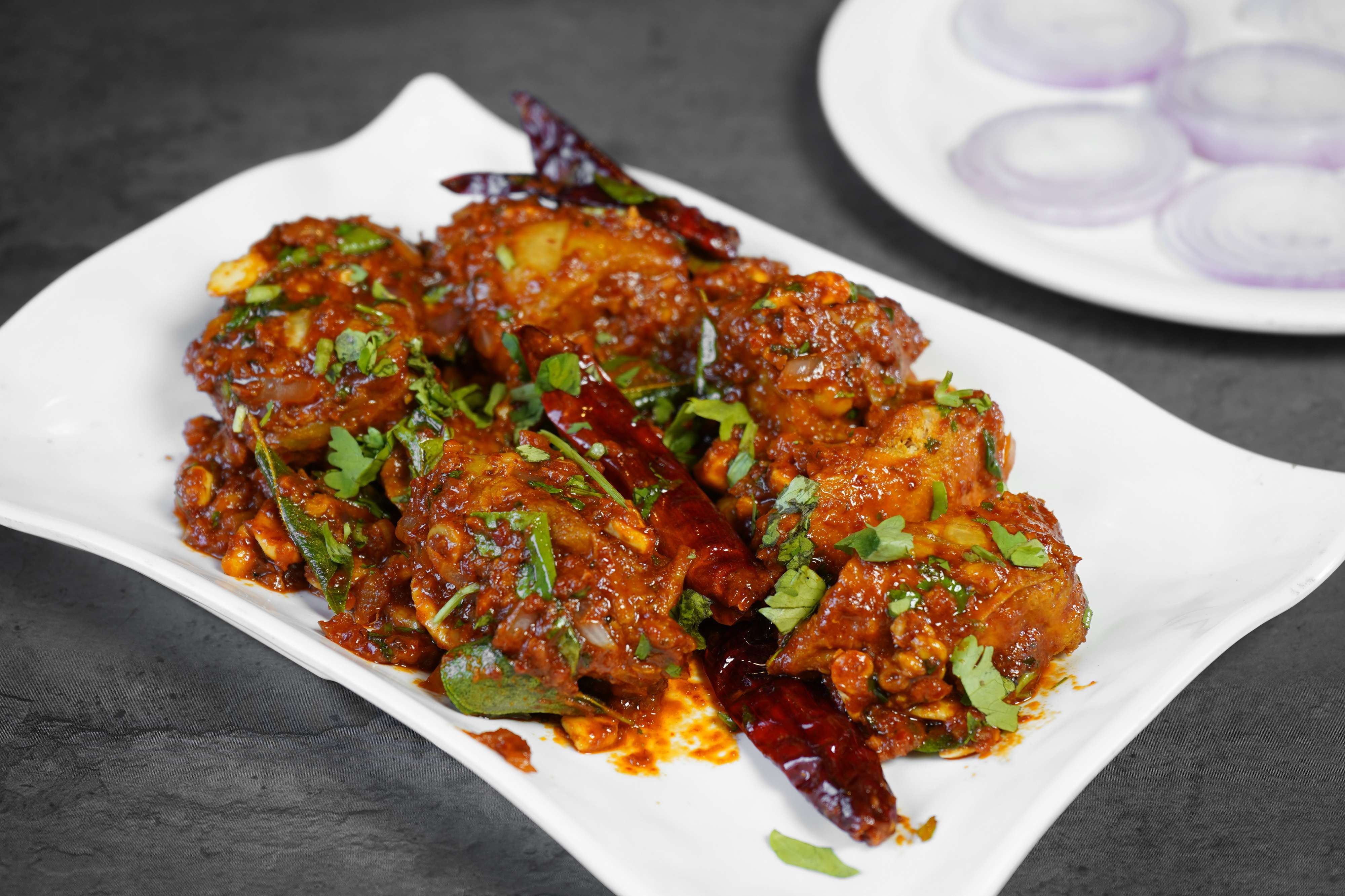 Guntur Mirchi Chicken Fry