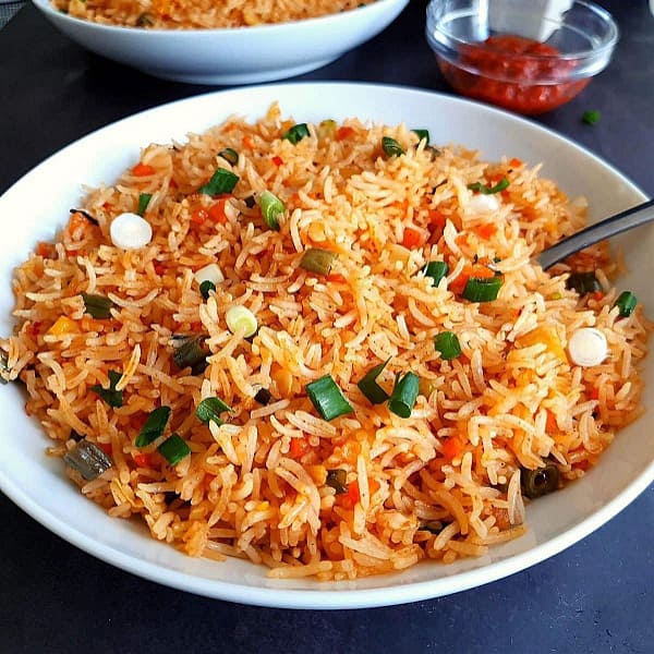 Veg Schezwan Fried Rice