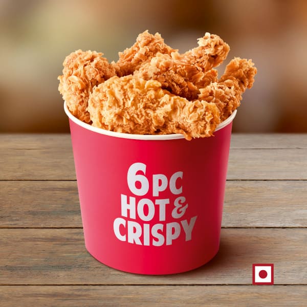 Hot & Crispy Chicken - 6 pcs