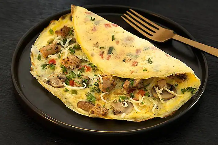 Protein-Packed Chicken Omelette