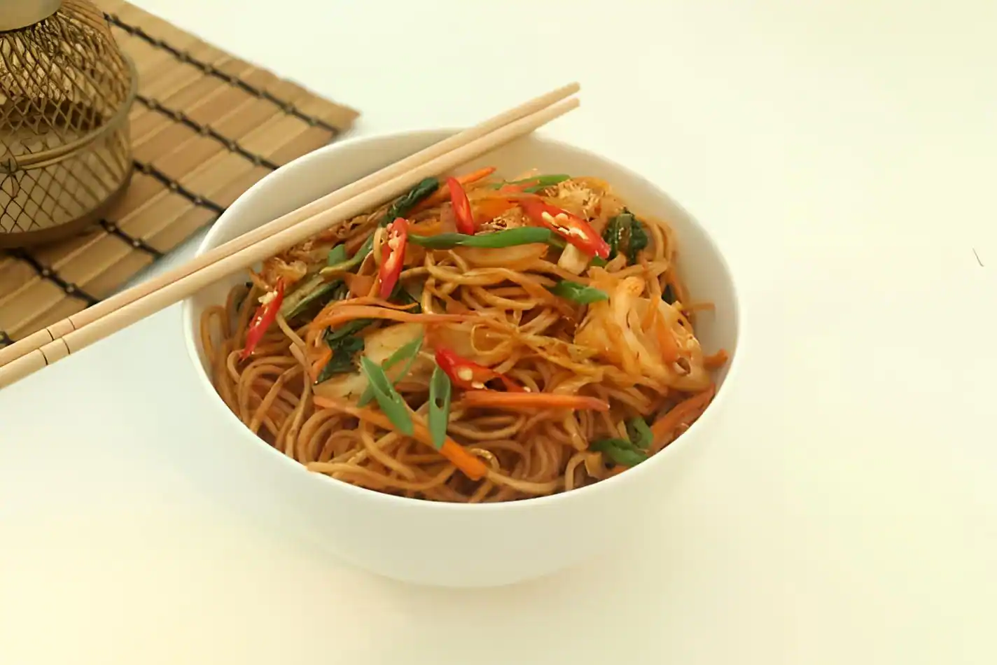 Hot Garlic Veg Noodles