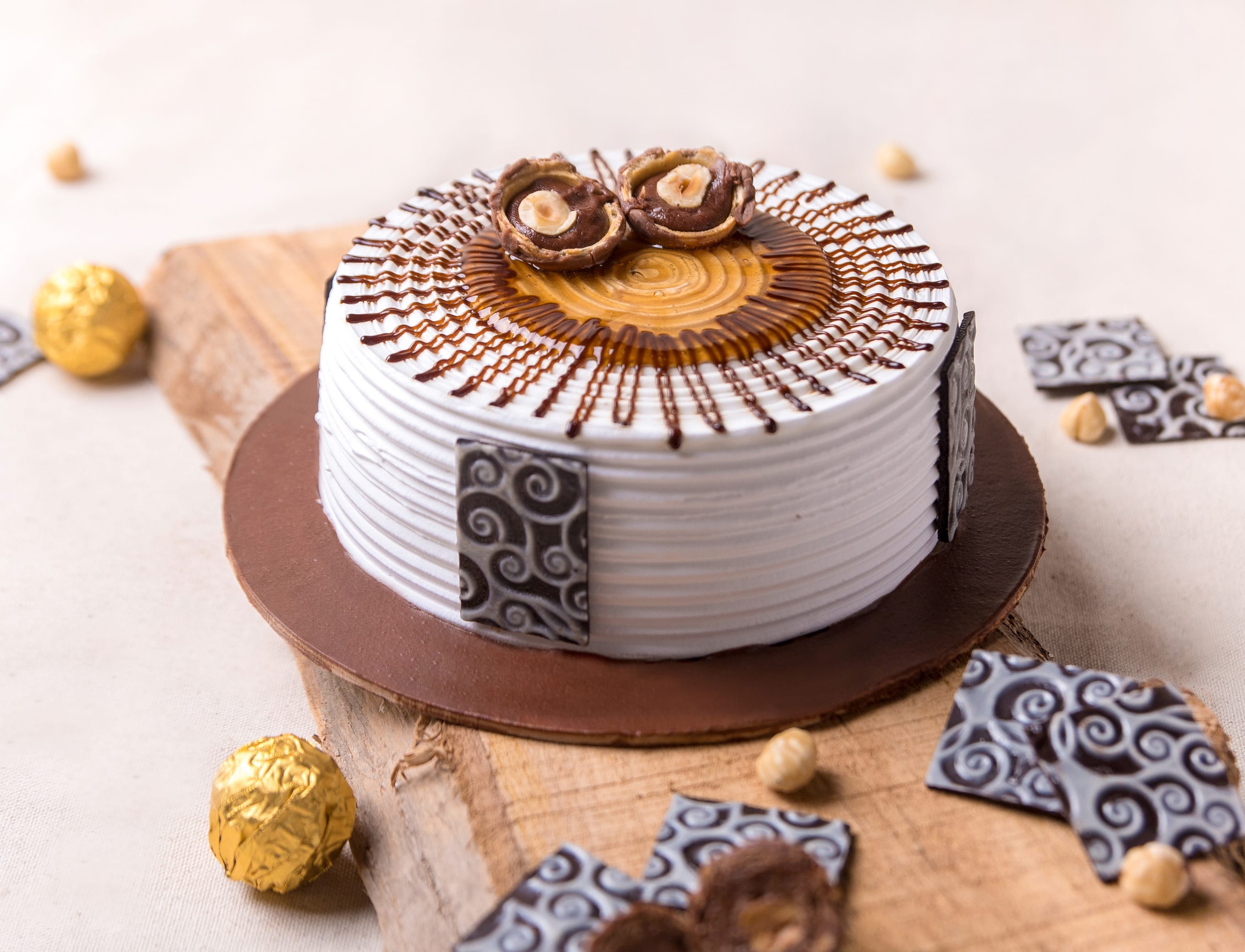 Monginis India - Our hazelnut cake is made with freshly roasted & ground  whole hazelnuts to give it the perfect nutty yet nuanced flavour! Try it  today! #TasteTheNew #ExoticCake #Cakes #Dessert #Monginis #
