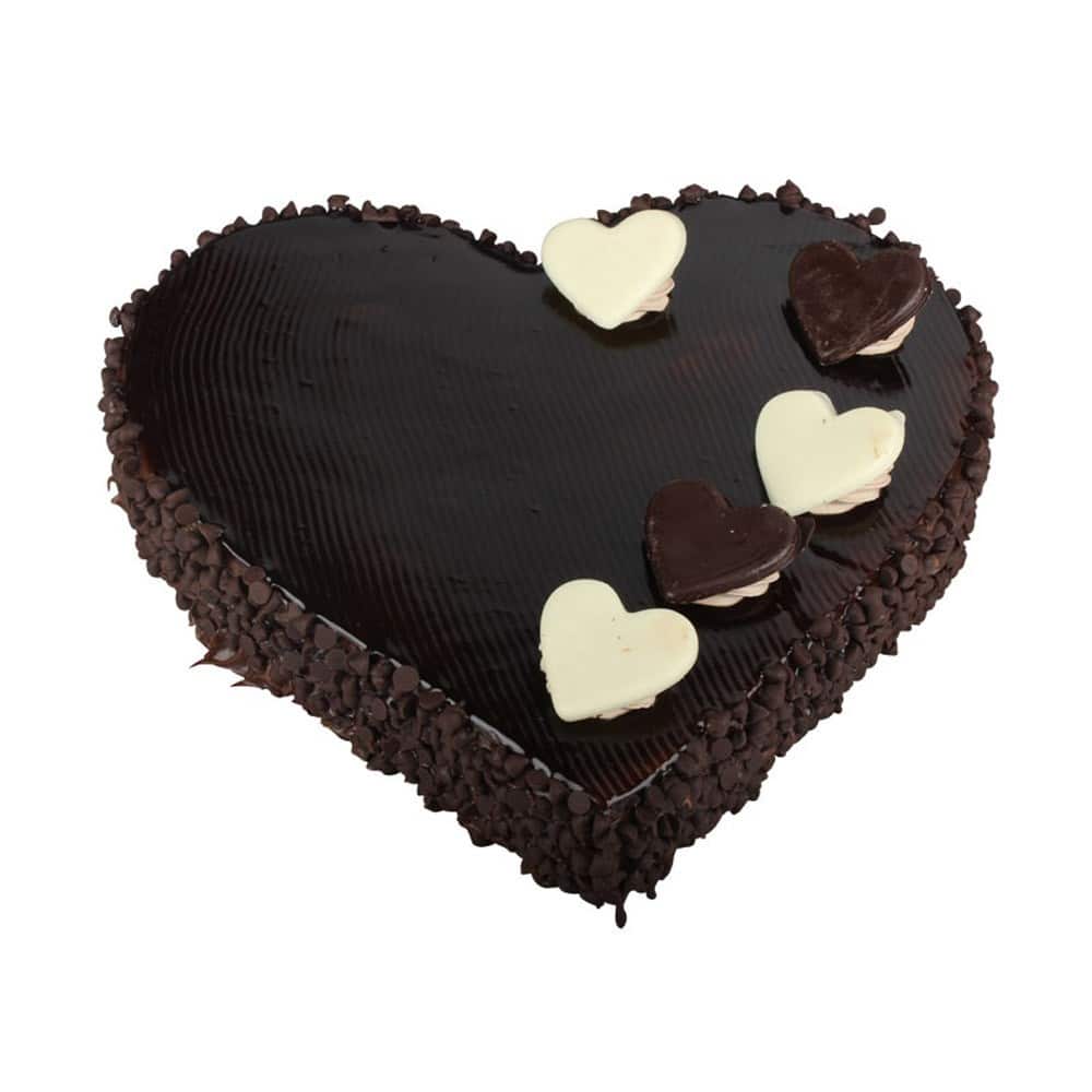 cake or love shaped chocolate cake on a background Stock Photo - Alamy