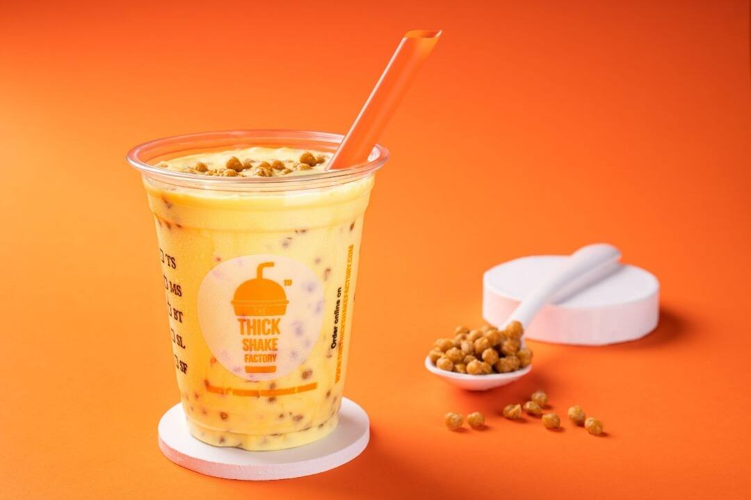 Crunchy Butterscotch Thick Shake