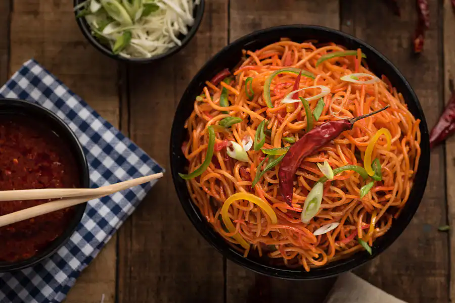 Veg Schezwan Noodles