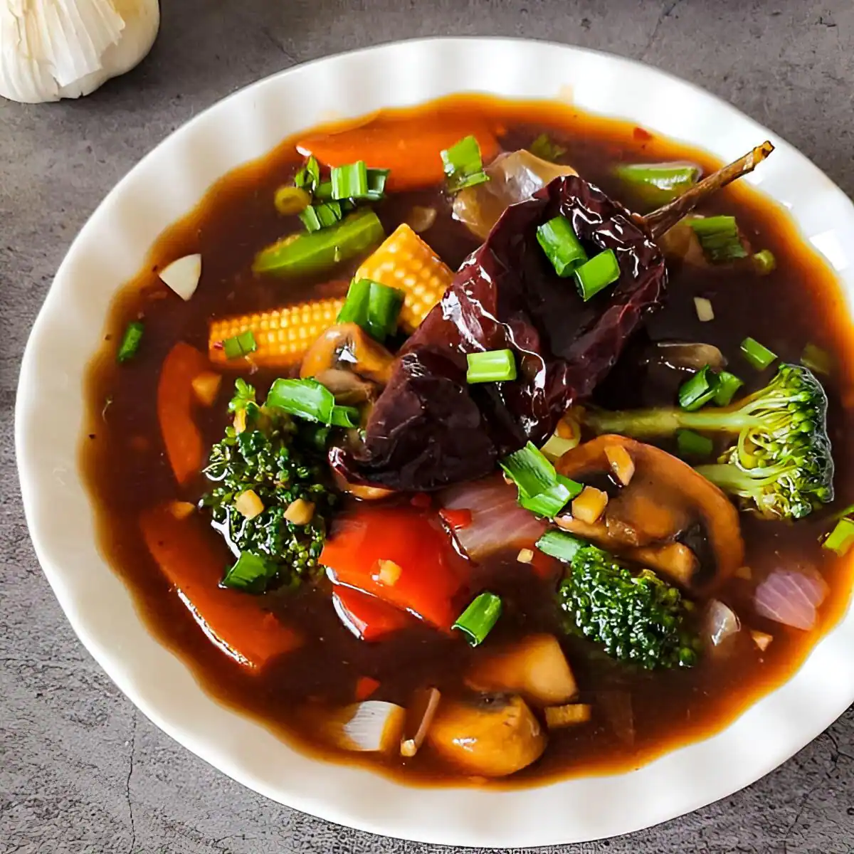Veg In Hot Garlic Sauce