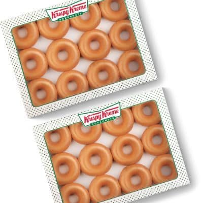 Krispy kreme deals half dozen price