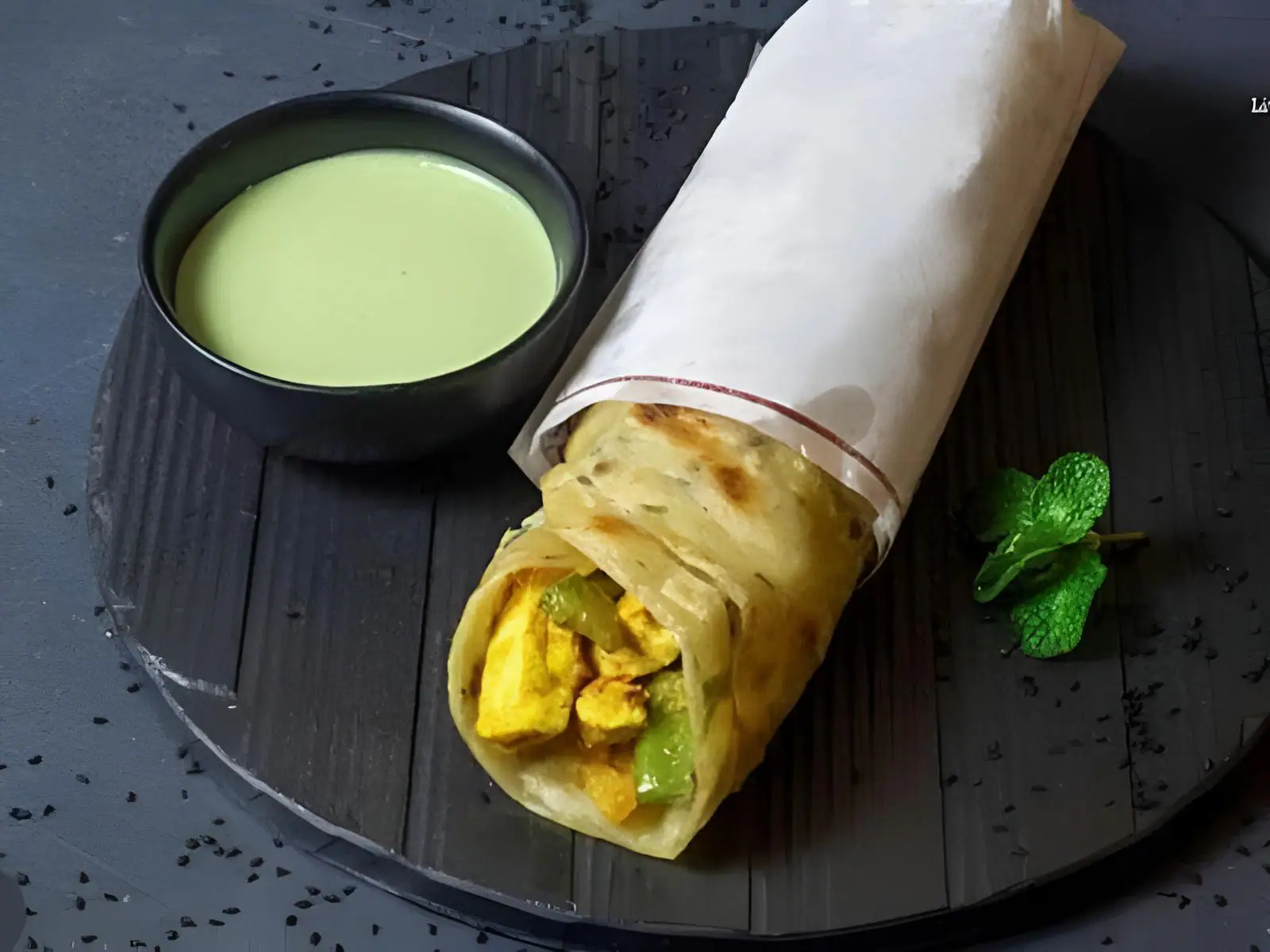 Paneer Bhurji Roll