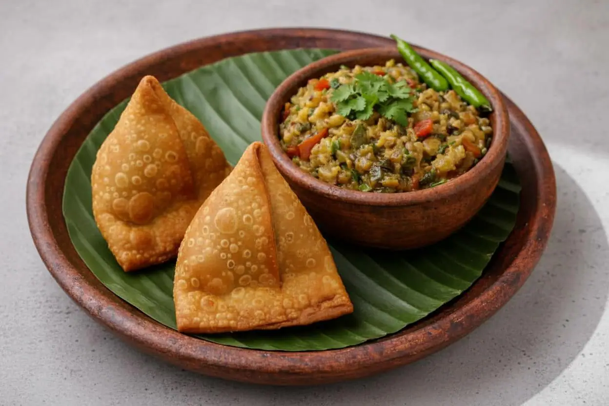 2 Litti + Baigan Ka Bharta