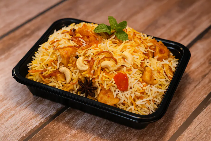 Hyderabadi Veg Dum Biryani