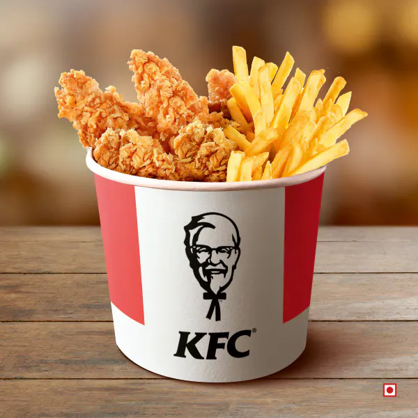 4 Pc Boneless Chicken Strips With Medium Fries