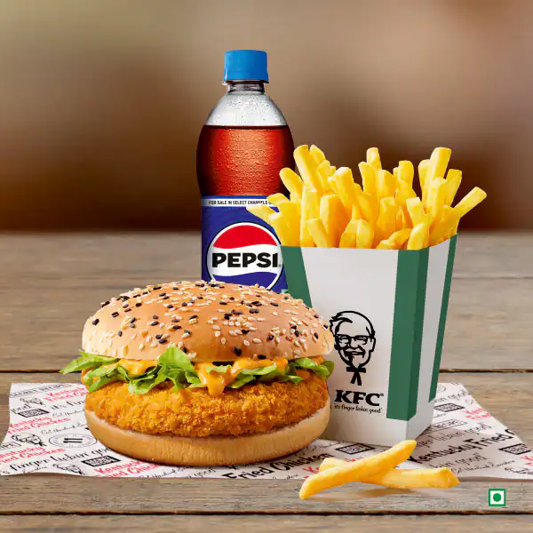 Veg Zinger & Fries Meal