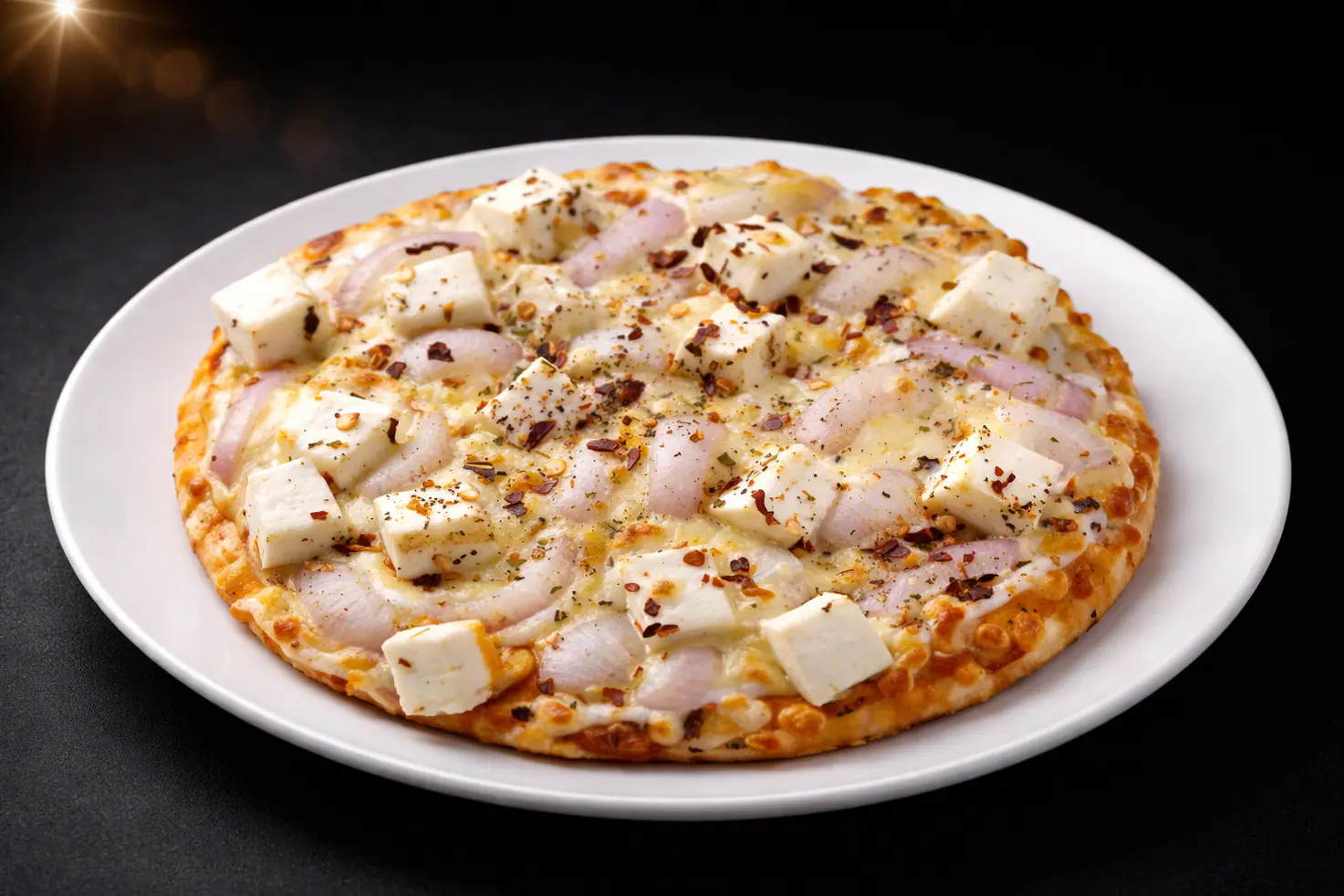 Onion Paneer Pizza