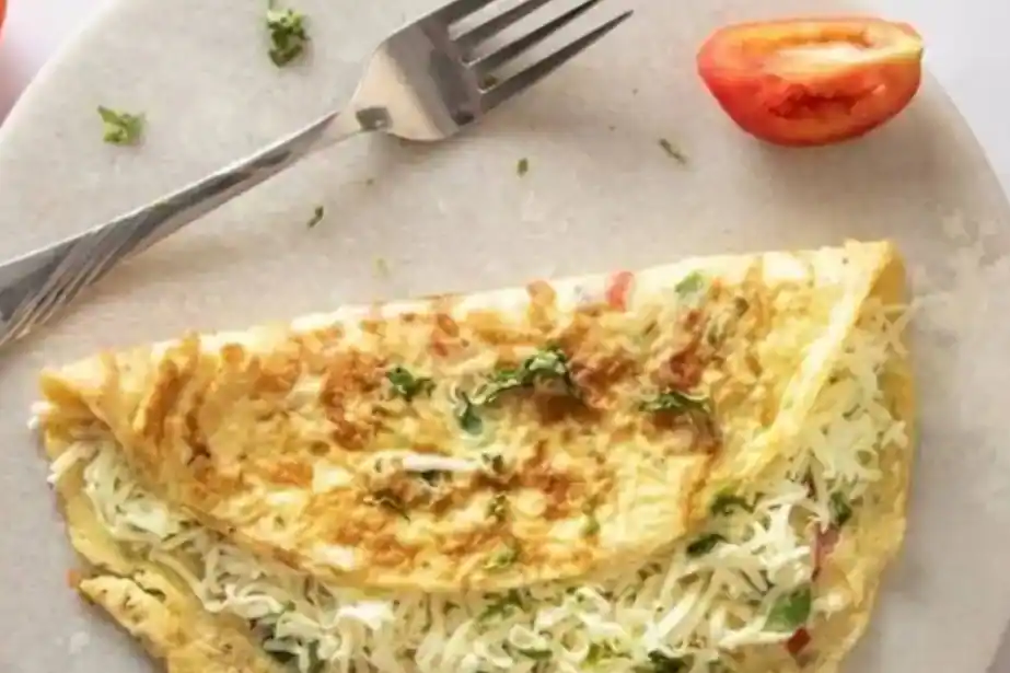 Plain Omelette [2 Eggs]
