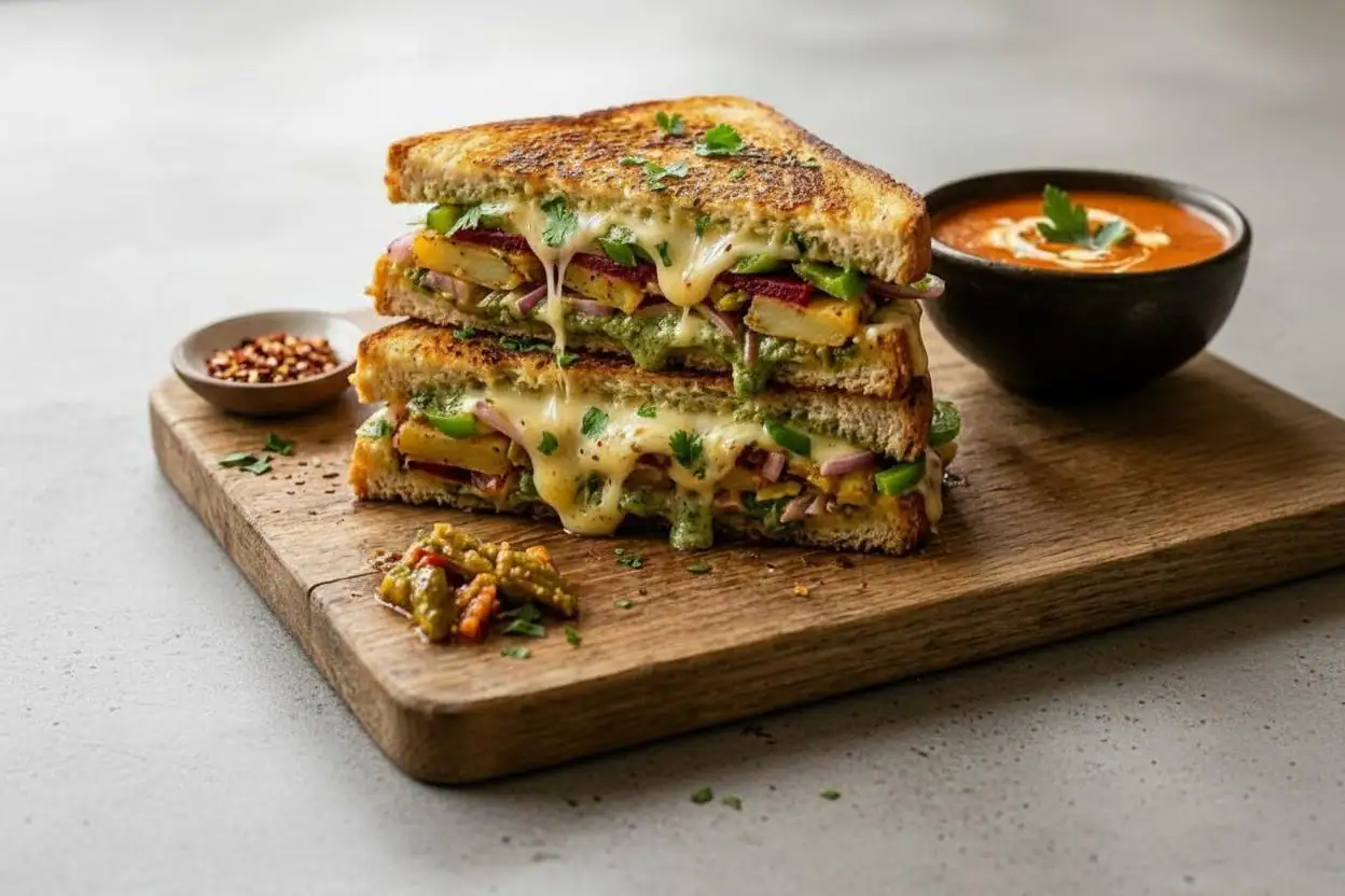 Veg Toast Sandwich
