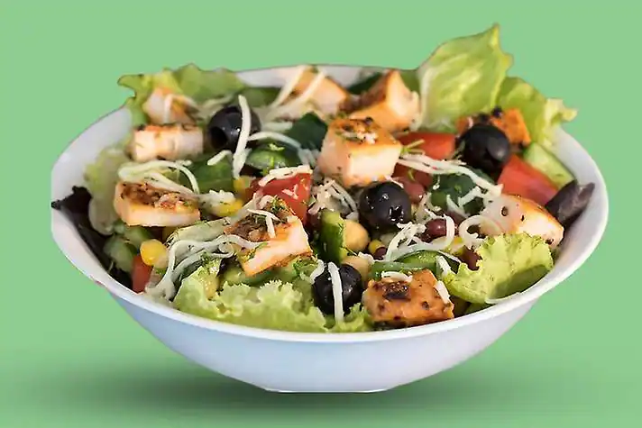 Mini BBQ-ed Chicken Salad