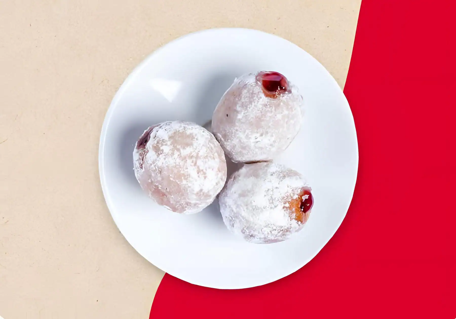 Blueberry Filled Timbit