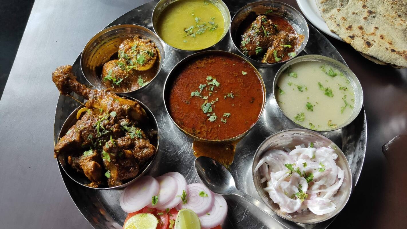 Chicken Thali