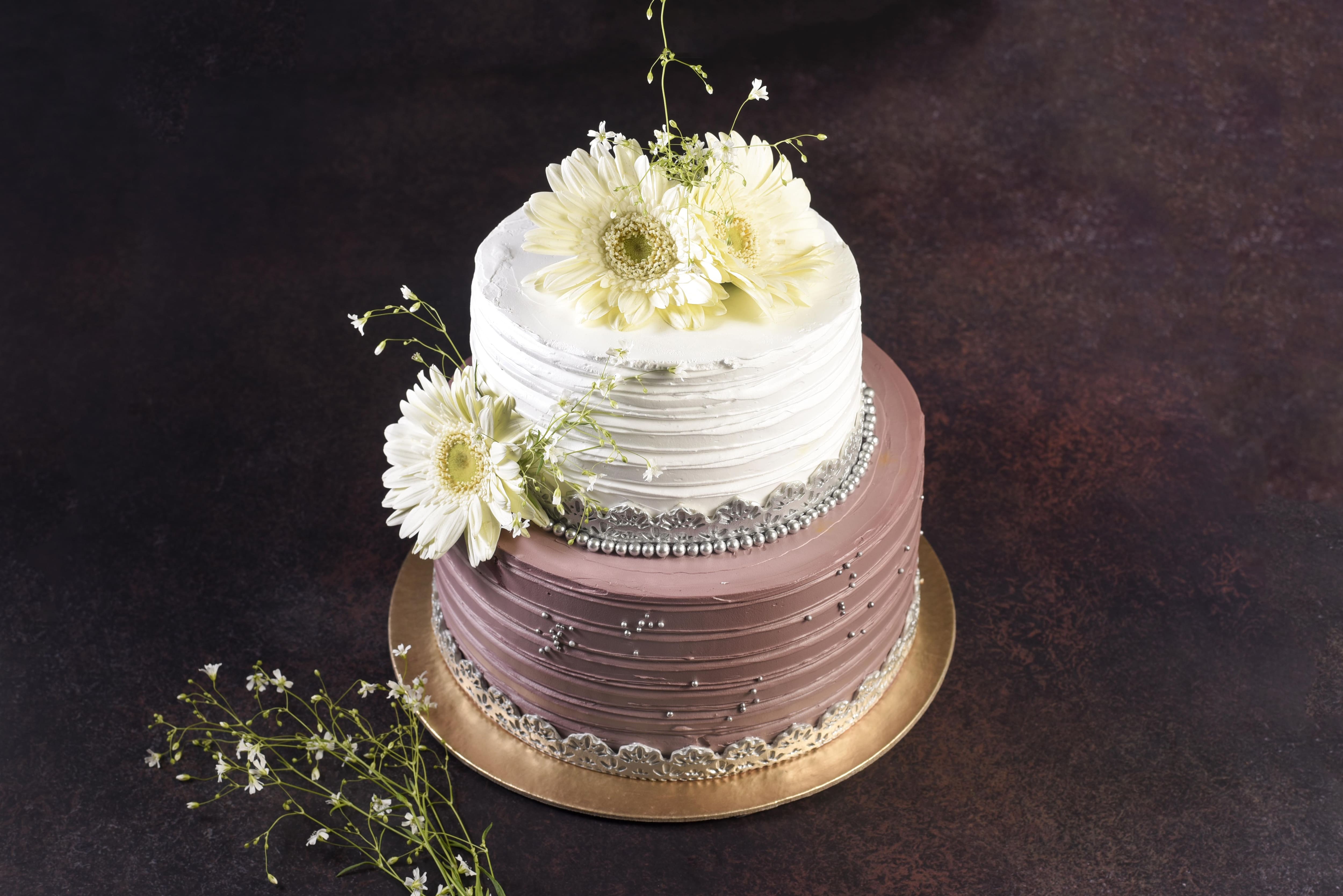 Wedding Festive Multi-storey Cake in White Tone Decorated with Beautiful  Flowers Stock Image - Image of ceremony, design: 170318387