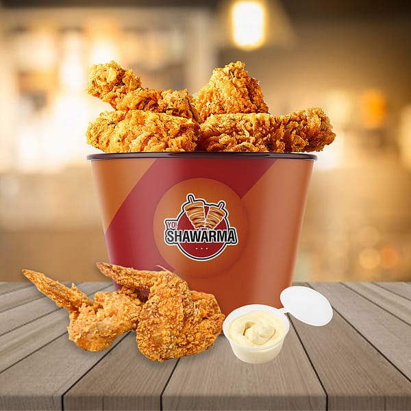 8 Pc Hot & Crispy Chicken Wings