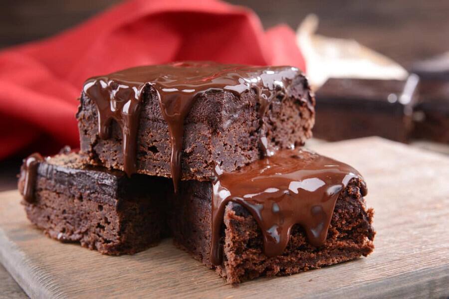 Chocolate Caramel Brownie