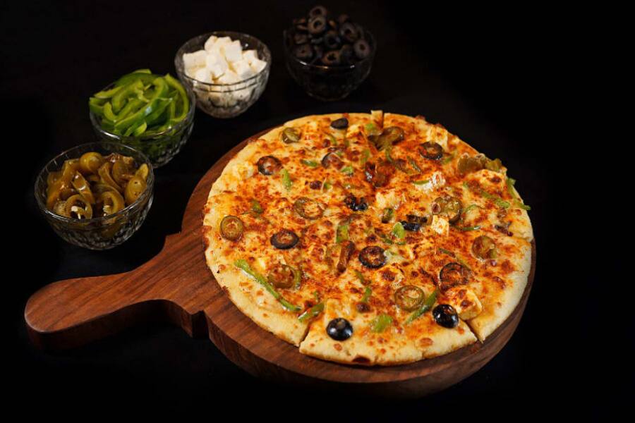 Peri Peri Paneer Pizza(7 Inch)
