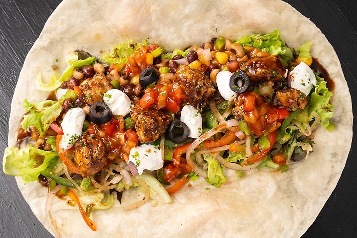 Signature Roast Chicken Buritto Wrap