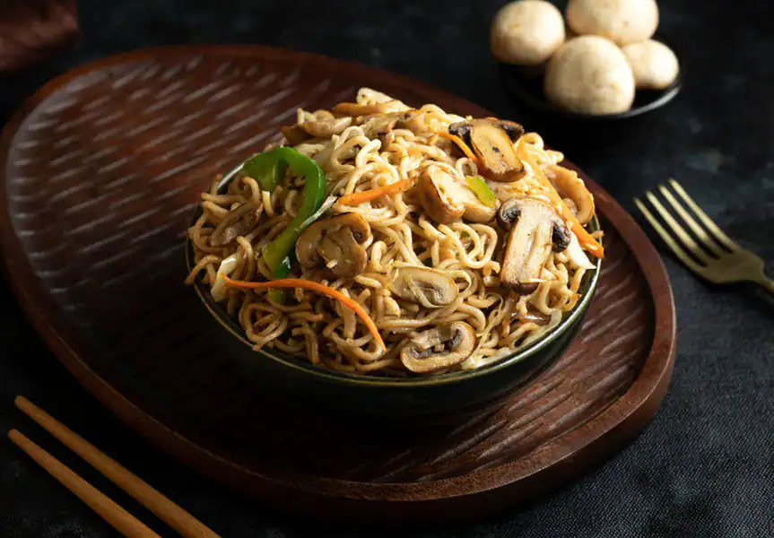 Mushroom Noodles