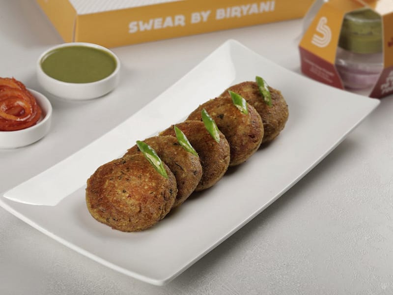 Spice Burst Paneer Kebab [6 Pieces]