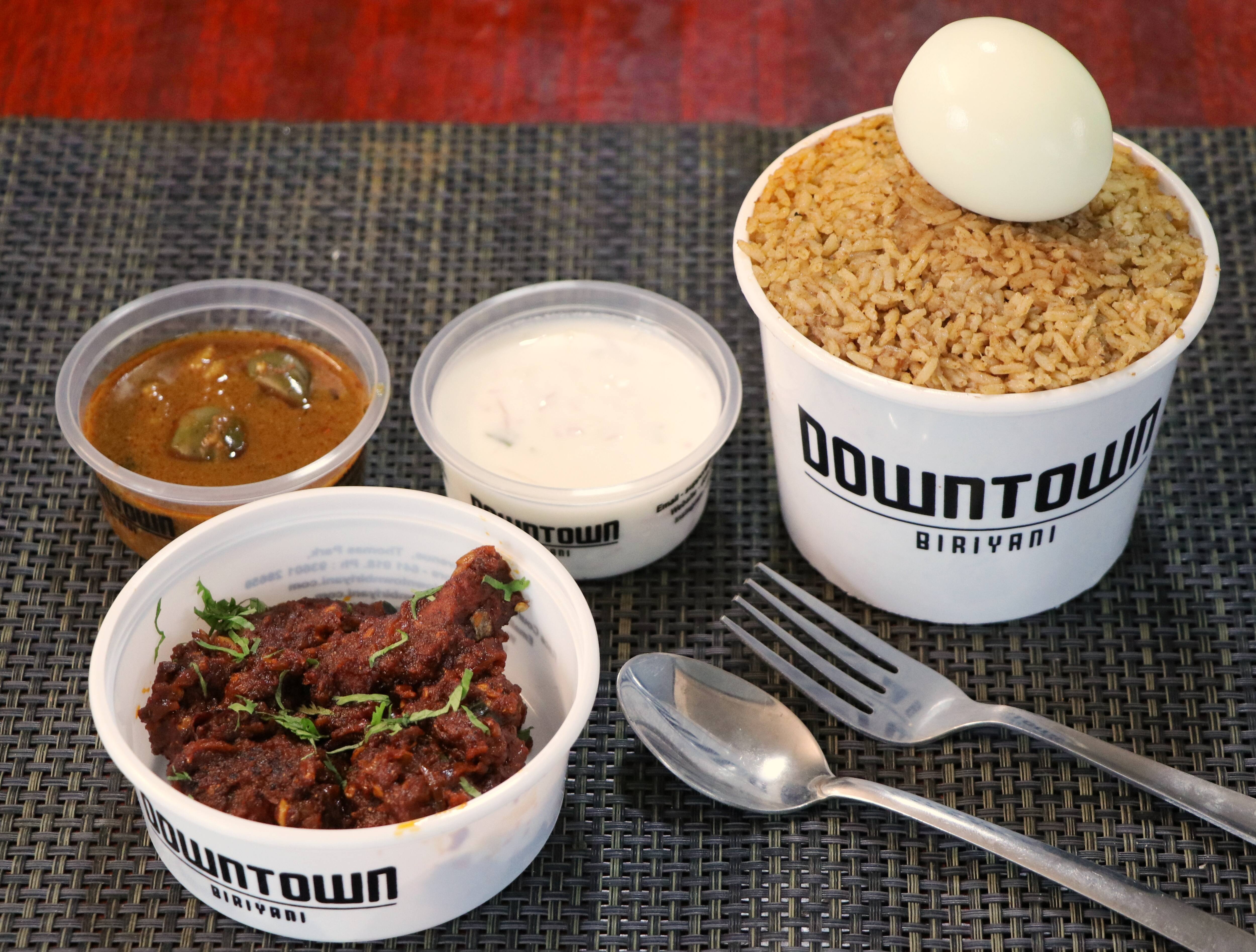 Chicken Kondattam And Egg Biryani Combo