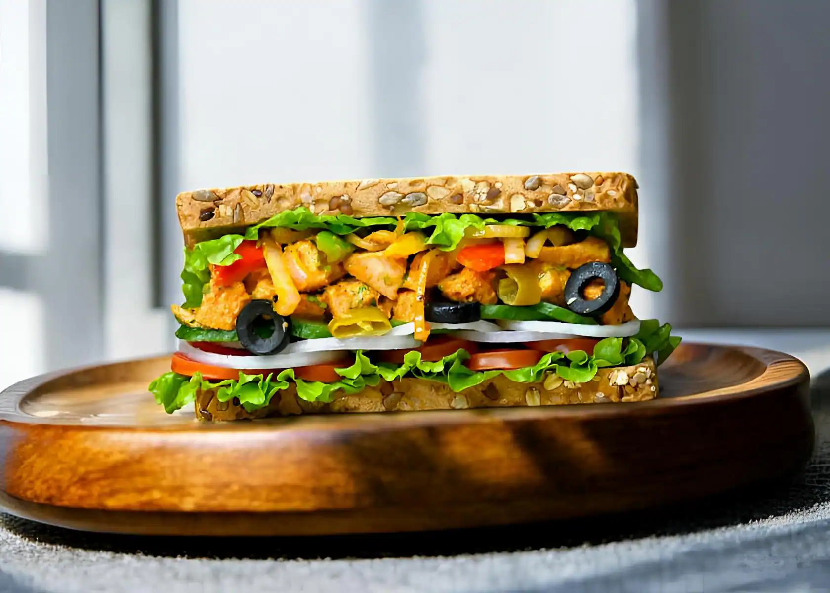 Amritsari Chicken Tikka Sandwich