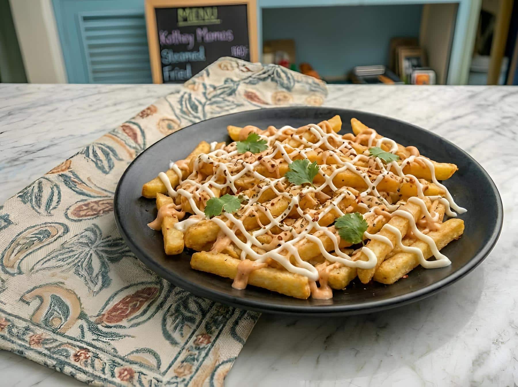 Makhani Sauce Loaded Fries in Sirsa