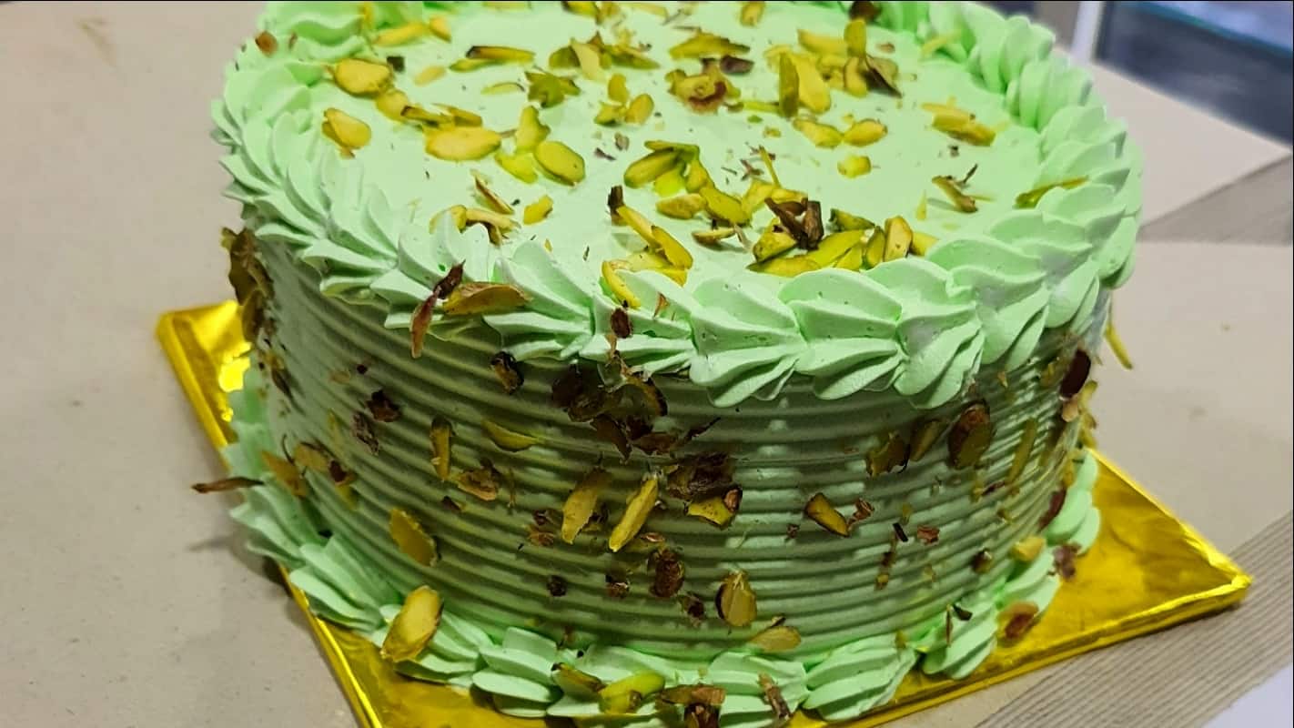 Pistachio Chocolate Chip Cake with a Hint of Lime - Cake by Courtney