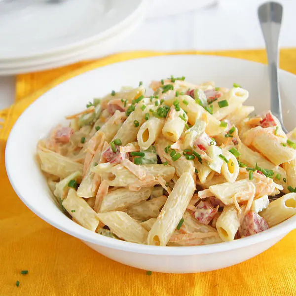 Pasta With Sweet Cream Salad