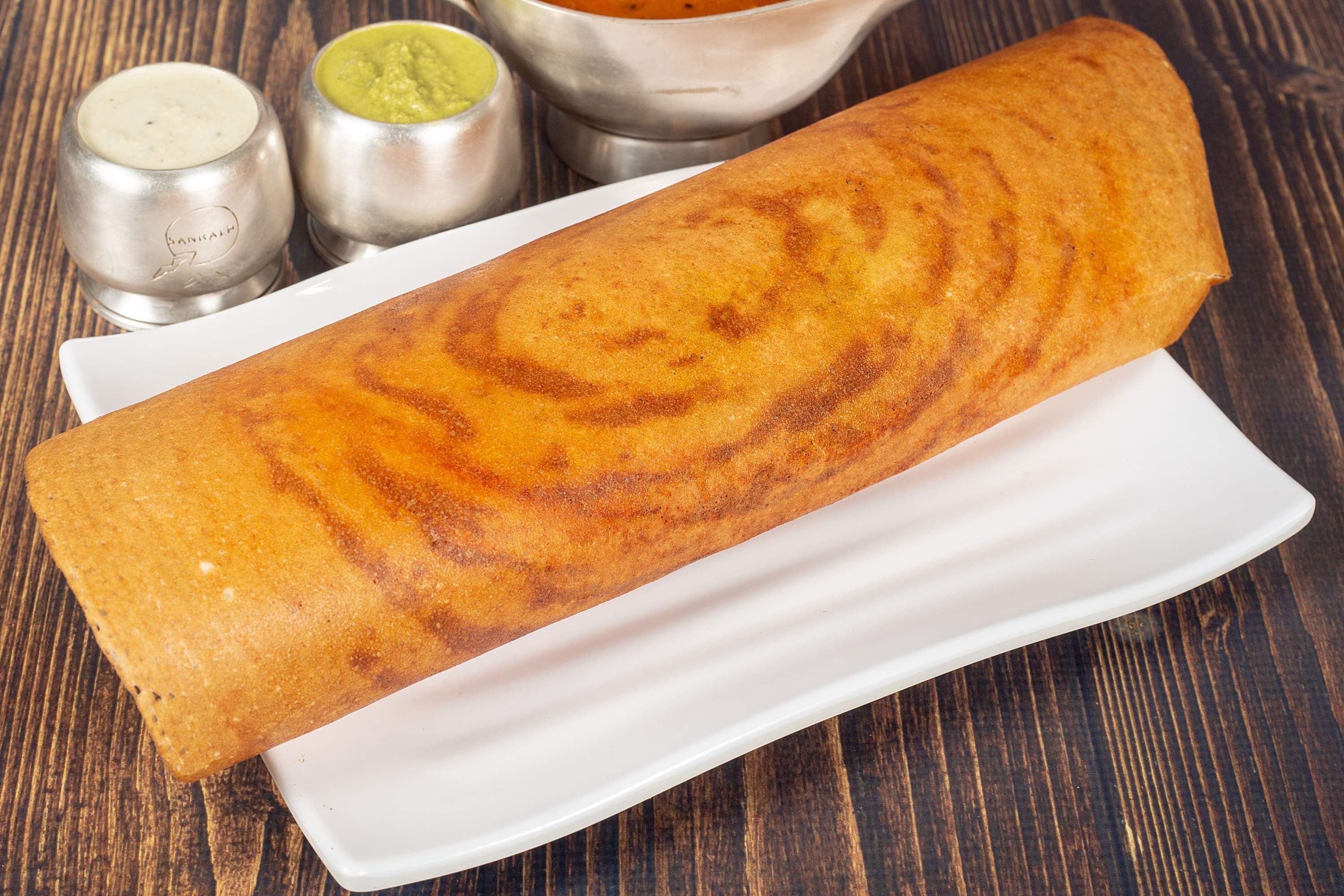 Ghee Schezwan Masala Dosa